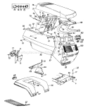 Page E Diagram and Parts List for 13AU694H401 1998 Yard Man Lawn Tractor